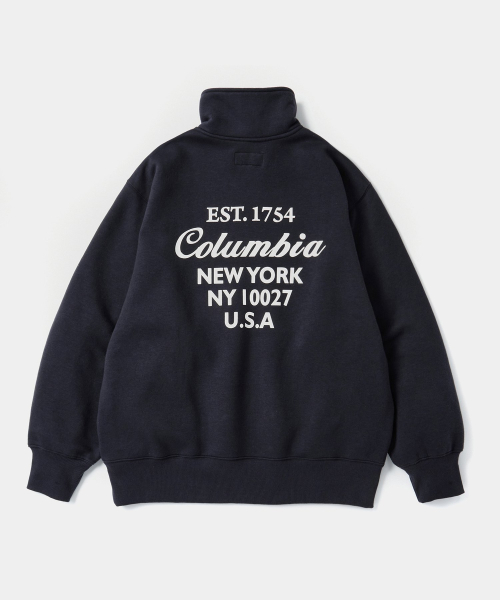 Свитшот на молнии CU BIG SCRIPT TERRY H/ZIP SWEATSHIRTS Crown Navy