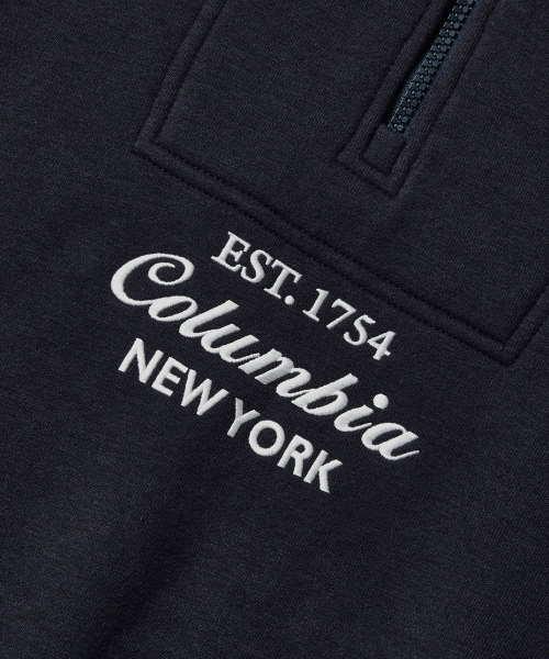 Свитшот на молнии CU BIG SCRIPT TERRY H/ZIP SWEATSHIRTS Crown Navy