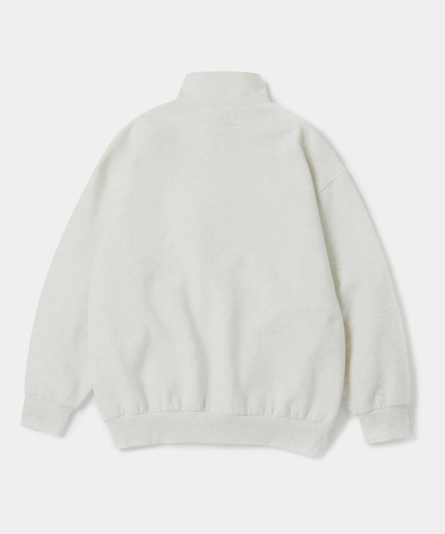 Флисовый анорак CU BIG ARCH H/FLEECE H/ZIP SWEATSHIRTS овсяный