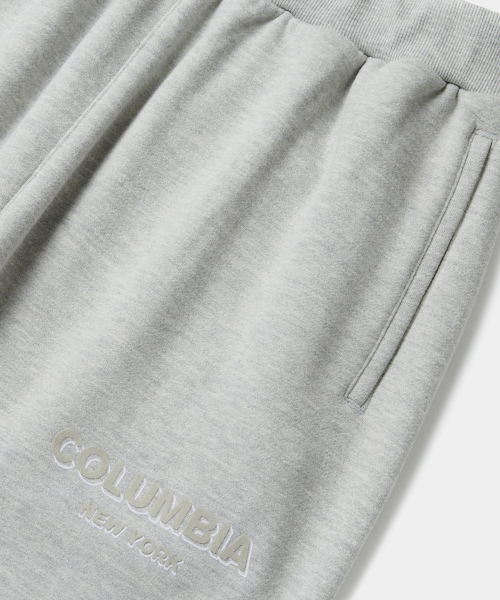B/S NY H/FLEECE LOOSE SWEATPANTS Mсерый