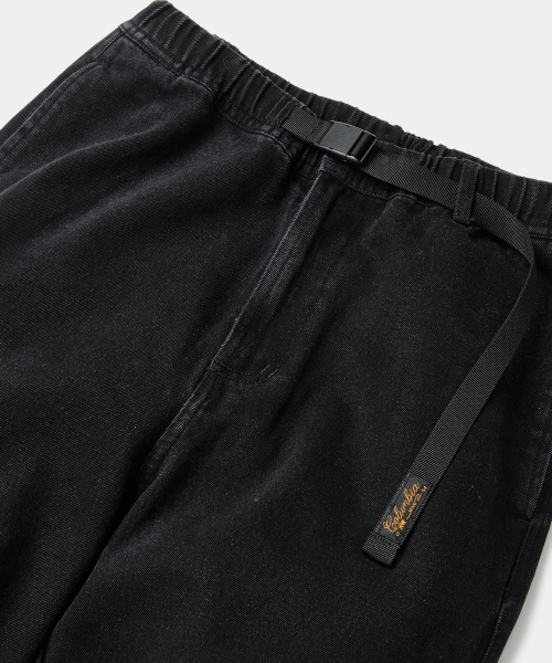 SL-LABEL поясные парашютные джинсы Black Denim