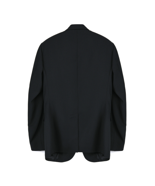 CLASSIC TAILORED JACKET WOOL GABARDINE BLACK