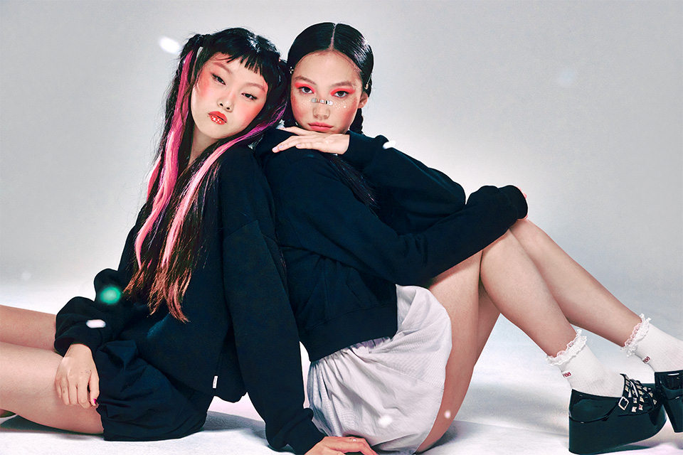 MUSINSA公式 | YOUHEE YOUHEE STRIPE BALLON SHIRTS DRESS IVORY