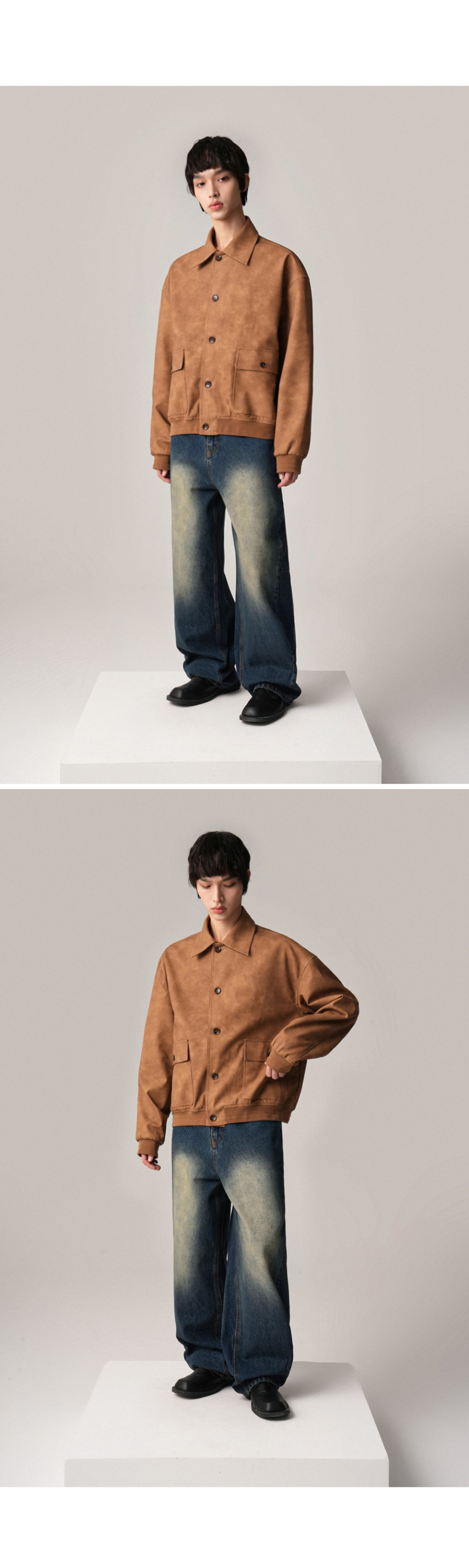 MUSINSA公式 | AVANDRESS Dart Tapered Pants DEEP BLUE