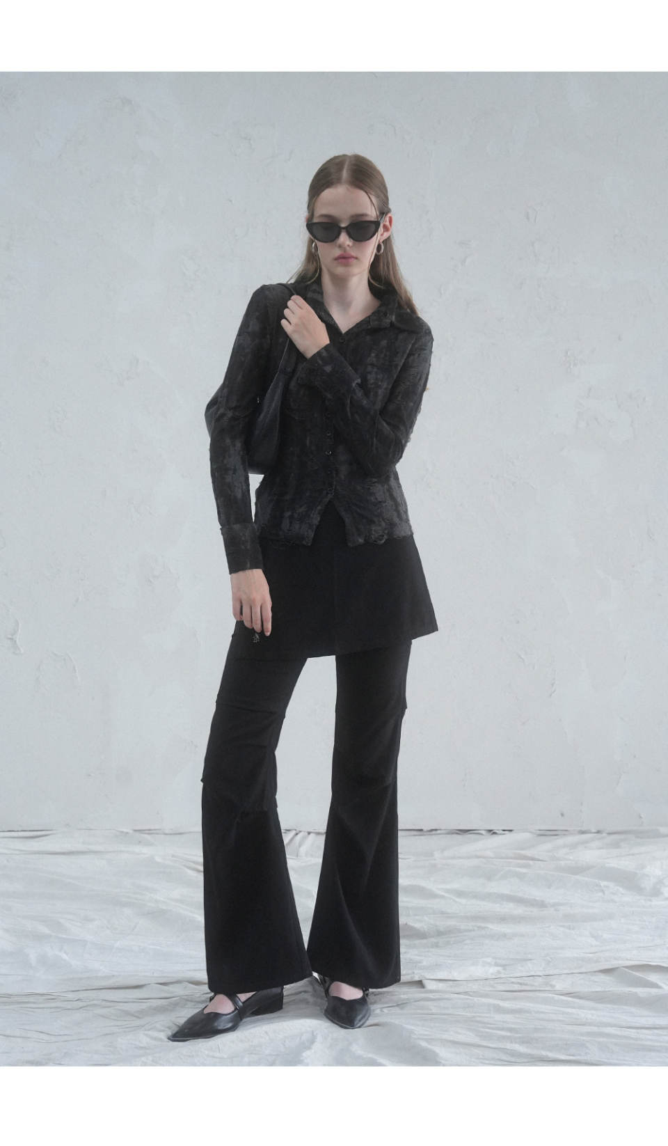 パンツ AVANDRESS Wrap Layered Pants 2COL 어반드레스(AVANDRESS) Wrap Layered Pants - 2COL - 사이즈