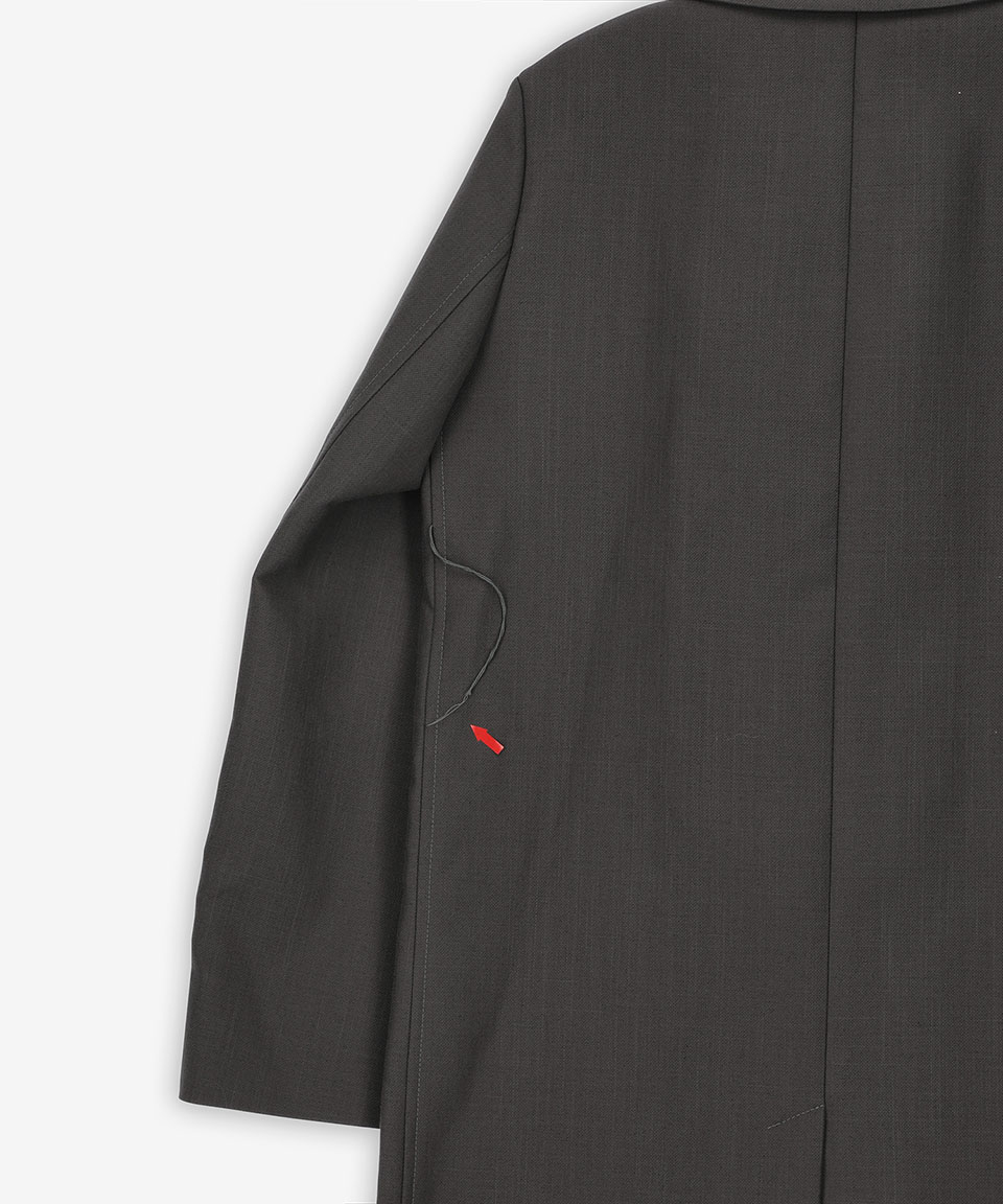 MUSINSA | JIL SANDER Sports Trench Coat - Grey
