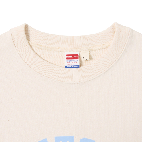 Свитшот LOT.056 Off-White с принтом Sawtooth
