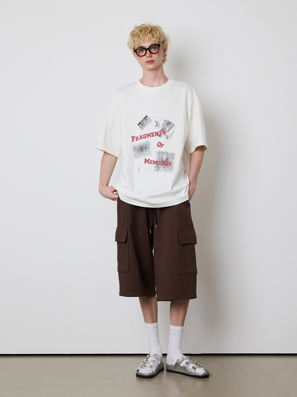 ★MEENDERI★BARTACK STITCH POCKET SHORTS - BROWN★正規品 MUSINSA | MEENDERI [UNISEX] BARTACK STITCH POCKET SHORTS - BROWN