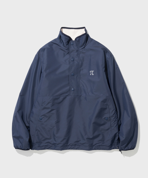 REVERSIBLE FLEECE JACKET (IVORY)