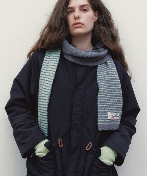 LONG THINSULATE FIELD JUMPER - NAVY