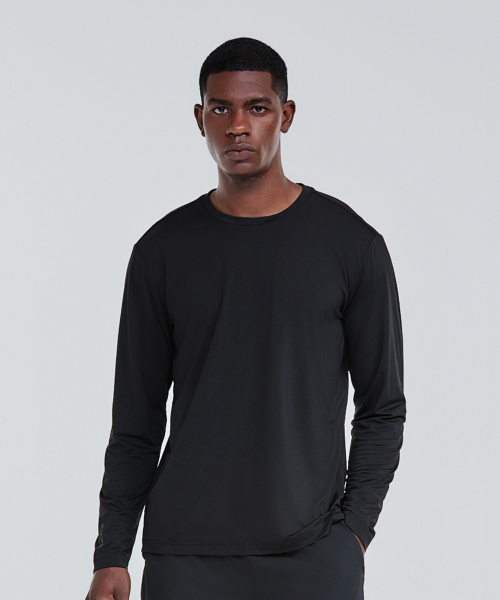Термолонгслив унисекс Aerowarm Black