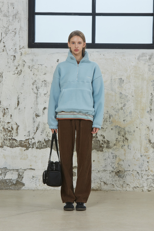 ANC CORDUROY STRAIGHT PANTS_BROWN
