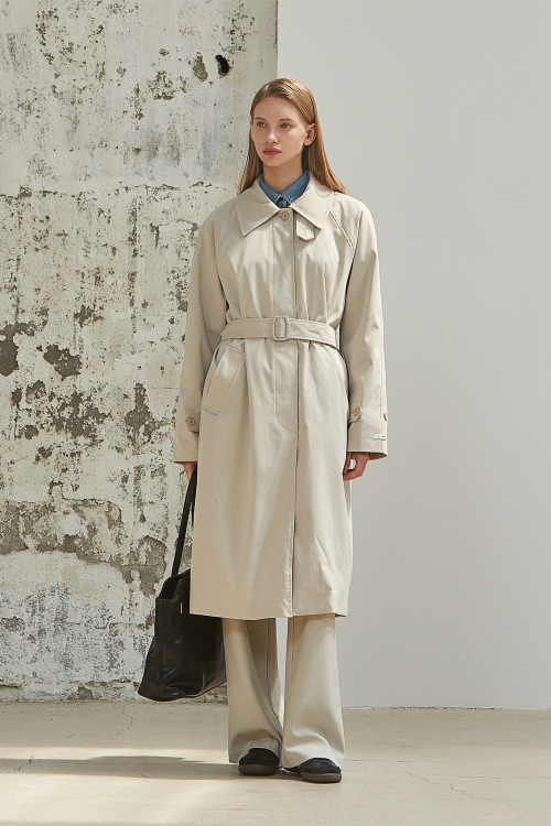 ANC SINGLE TRENCH COAT_BEIGE