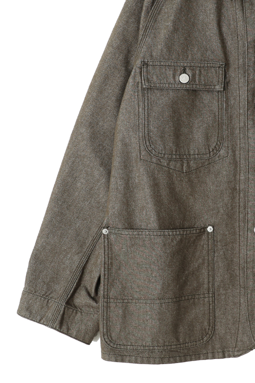 Painter Denim Chore Jacket Olive