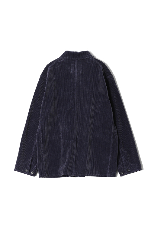 Gardener Corduroy Coverall Jacket Indigo Navy