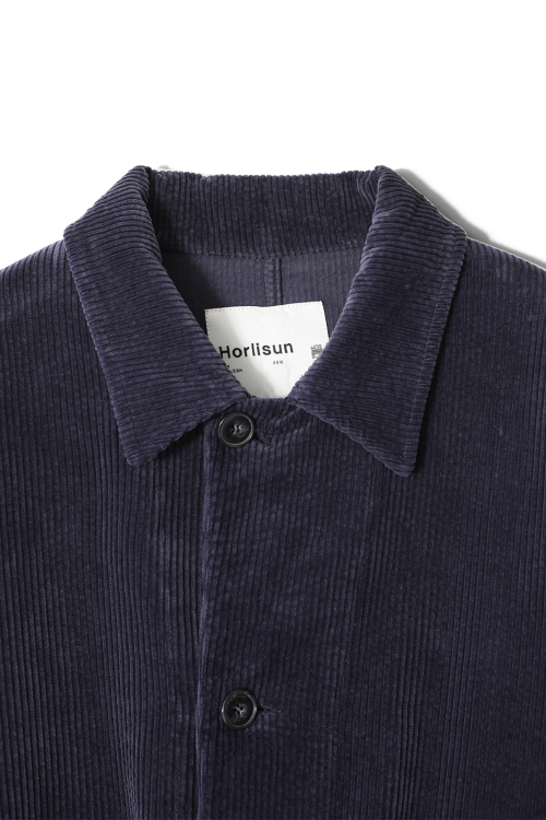 Gardener Corduroy Coverall Jacket Indigo Navy