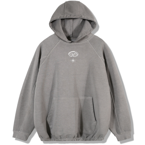 Худи на резинке Pigment Line (Light Gray)