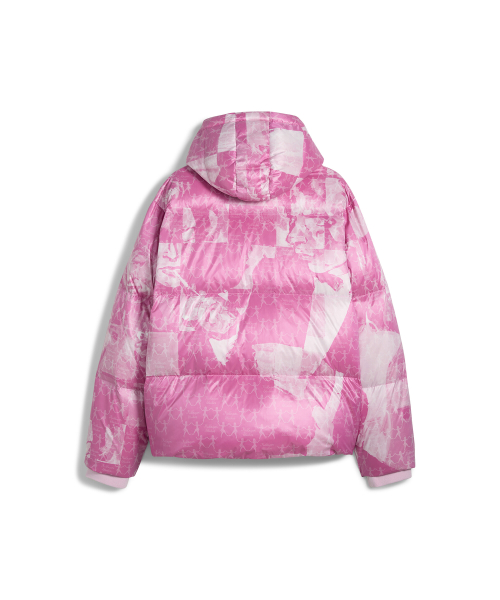 PUMA x KidSuper MMQ AOP Puffer Jacket — Pearl Pink / 626704-71