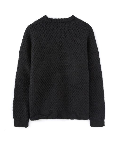 X-weave вязаный свитер Black