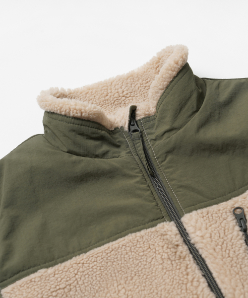 SNUG FLEECE VEST _ DUSTY BEIGE