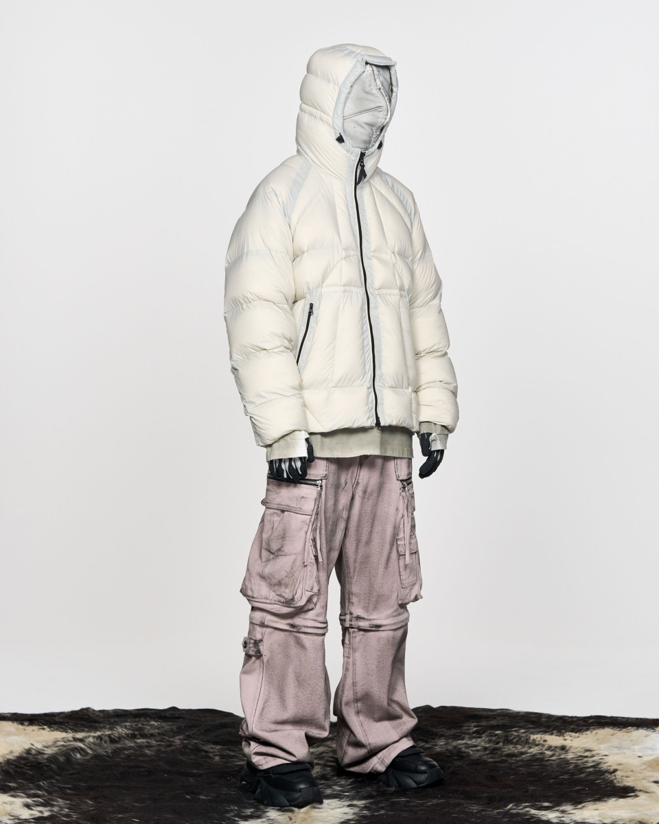 MUSINSA公式 | SCHISM INDUCING BIG CARGO PANTS MUD