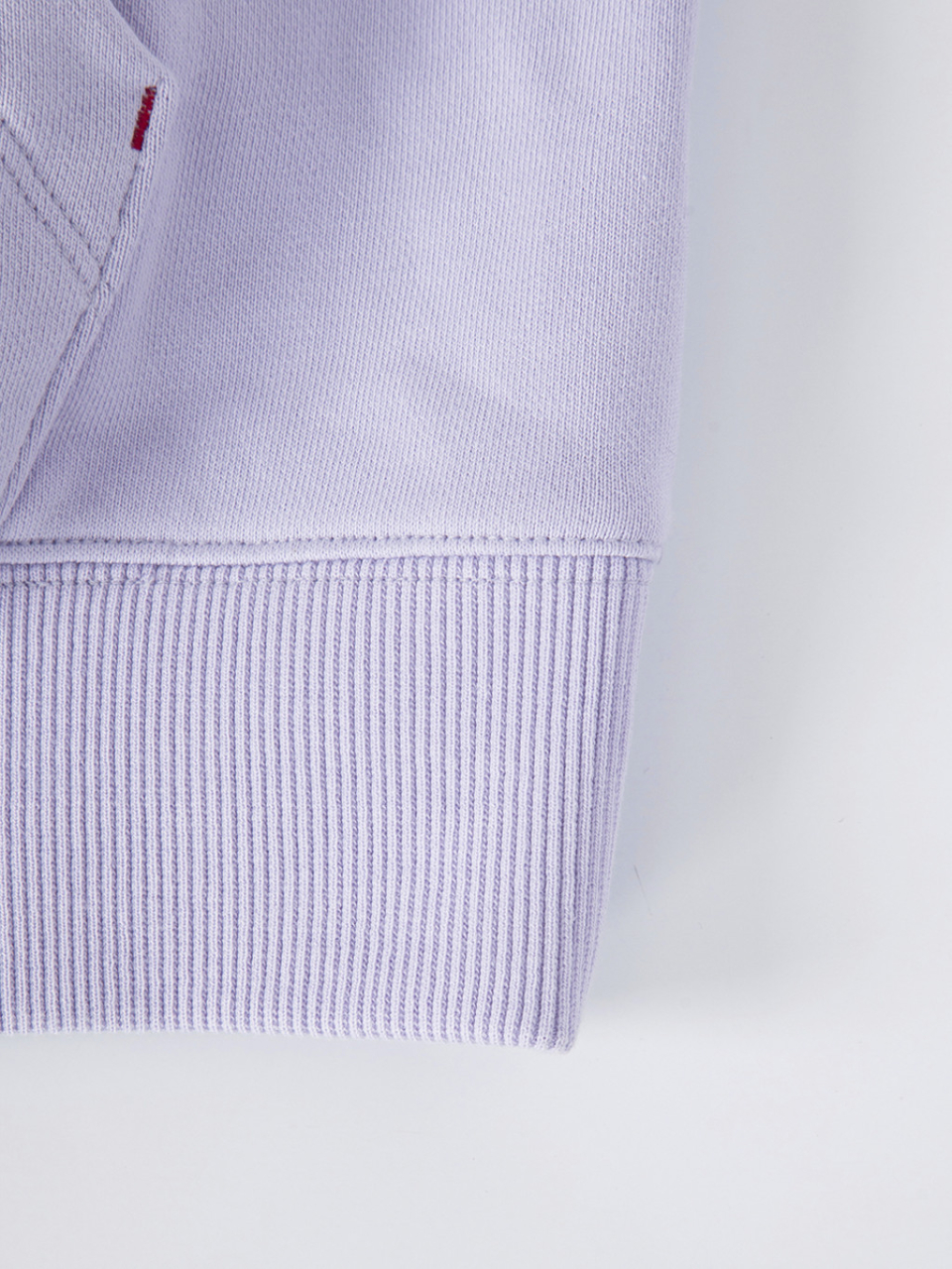 MUSINSA | MEENDERI [UNISEX] BARTACK STITCH HOODIE - LAVENDER