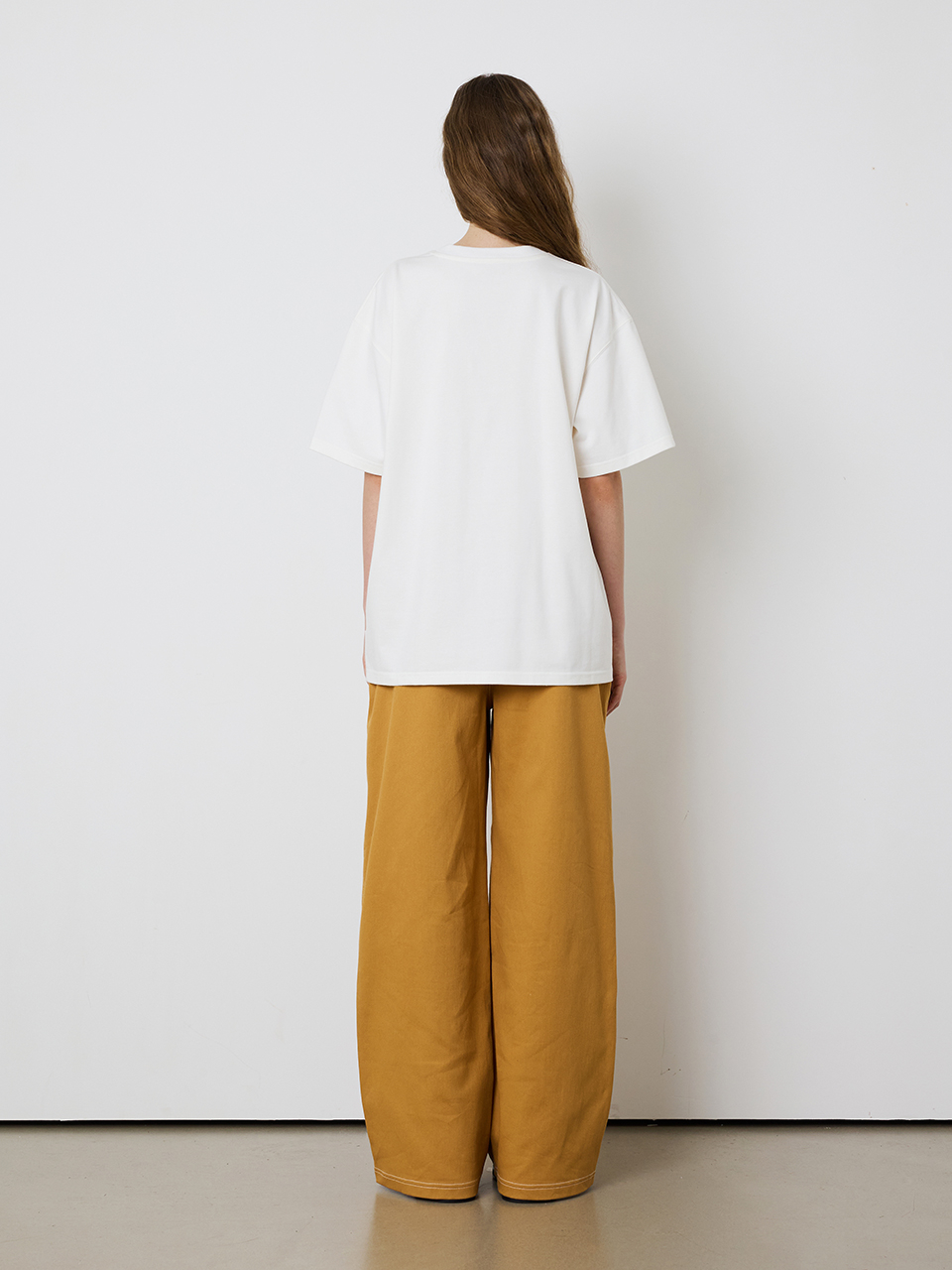 MUSINSA | MEENDERI [UNISEX] FRAGMENTS PRINT T-SHIRT - WHITE