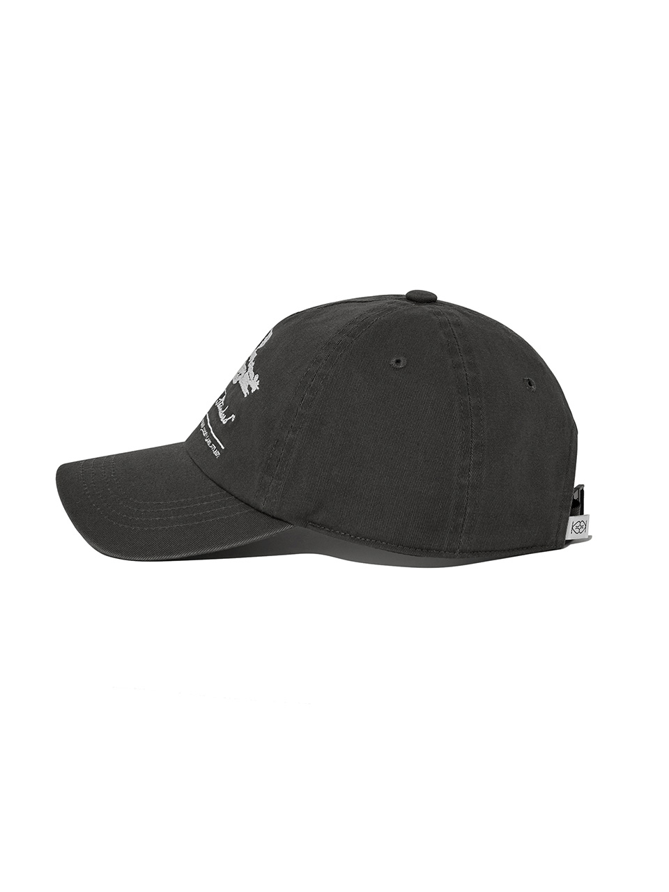 MUSINSA公式 | KIJUN Hotel Cap UNISEX Charcoal