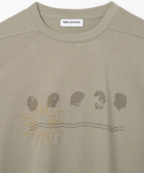 Regular Around Layer Long Sleeve [Ash Khaki]