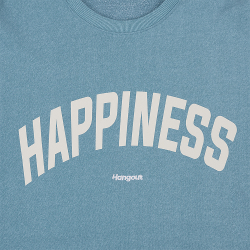Reflective Happiness свитшот (пигмент Blue)