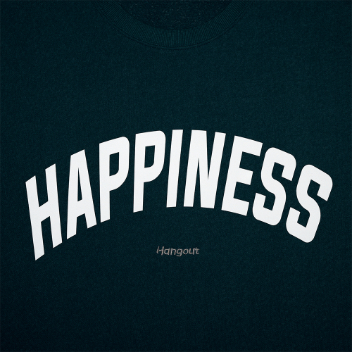 Reflective Happiness свитшот (пигмент Blue)