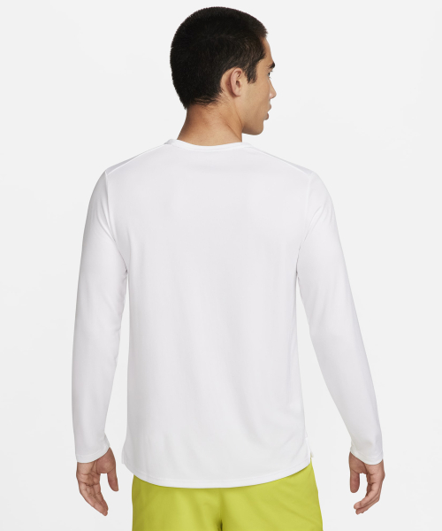 Лонгслив для бега Miler Dri-FIT UV M - White / FB7071-100