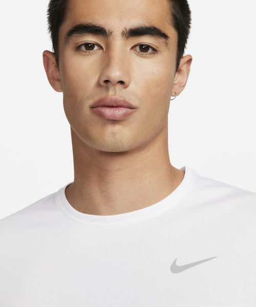 Лонгслив для бега Miler Dri-FIT UV M - White / FB7071-100