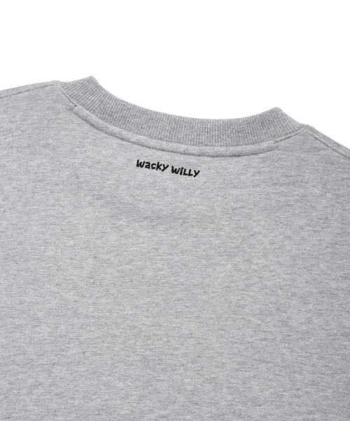 One-point graphic sweatshirt gray thumbnail 7