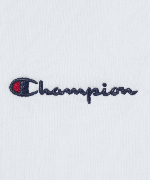 Small Script Logo крунек свитшот White