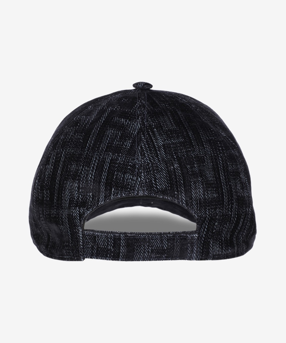 MUSINSA | FENDI FF Denim Ball Cap - Blue / FXQ768APVBF1Q34