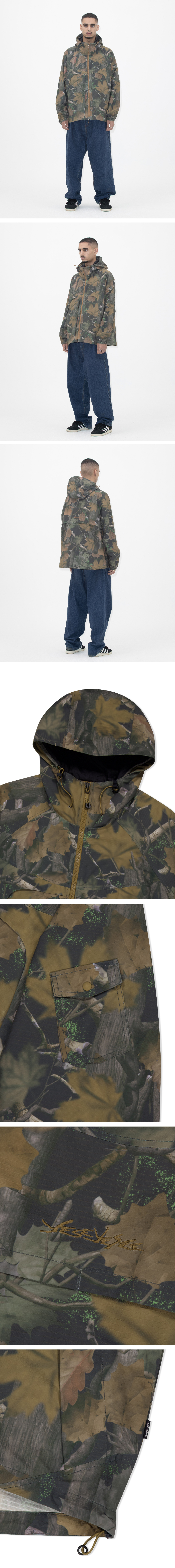 MUSINSA | YESEYESEE Zephyros Windbreaker Camo