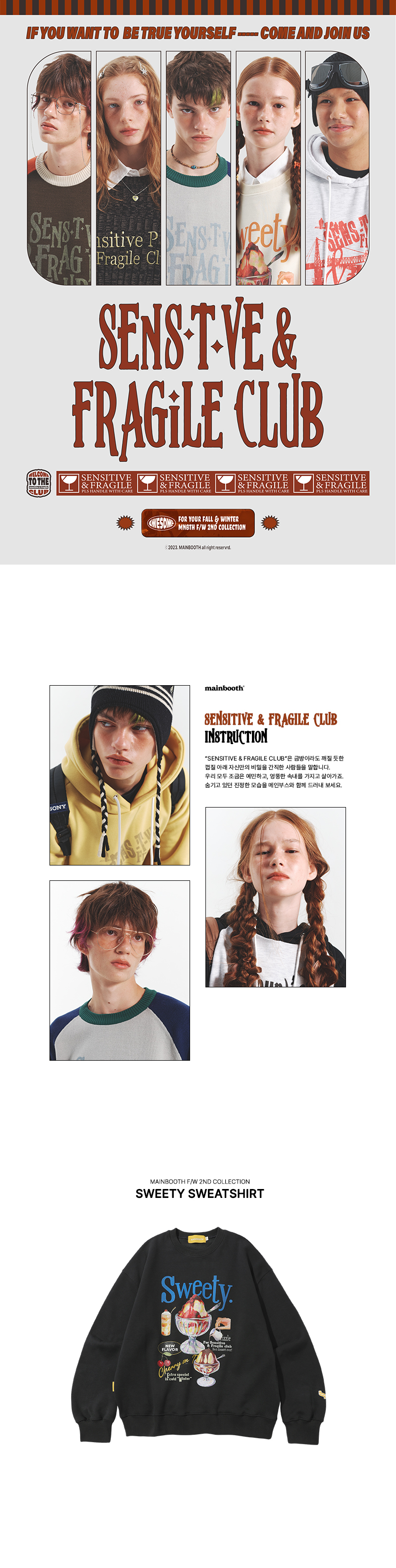 ★MAINBOOTH★Billy's Cooking Book Sweatshirt(CL.GY)★正規品 ☆MAINBOOTH☆Billy's Cooking Book Sweatshirt(CL.GY)☆正規品