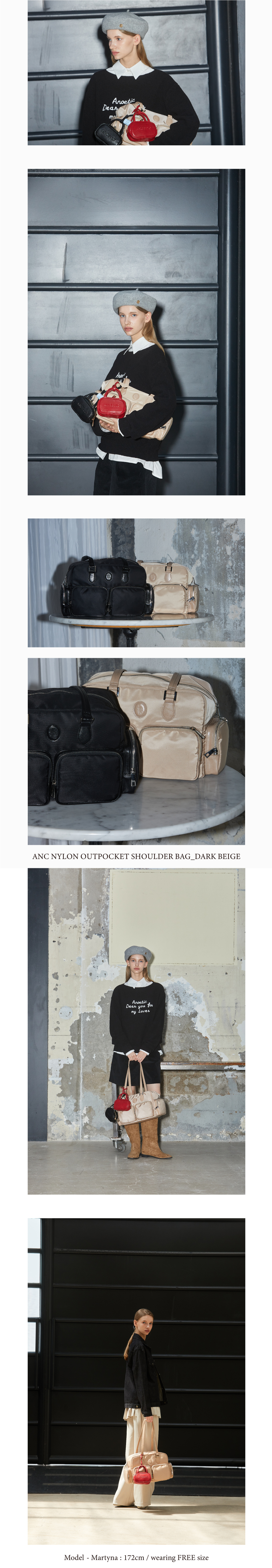 ★ANOETIC★ NYLON OUTPOCKET SHOULDER BAG_DARK BEIGE MUSINSA | ANOETIC NYLON OUTPOCKET SHOULDER BAG_DARK BEIGE