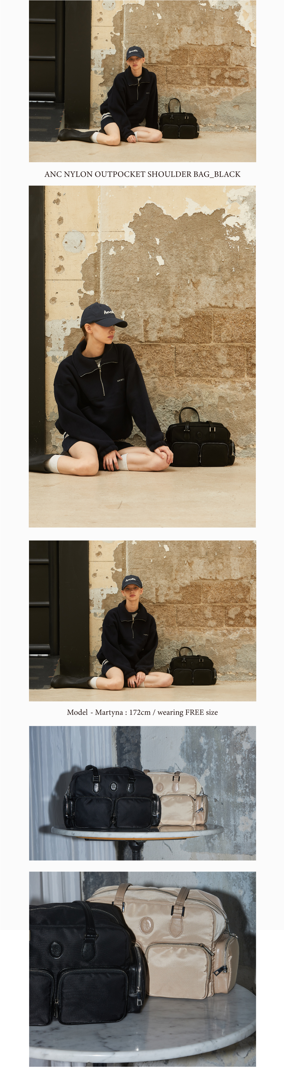 ◆ANOETIC◆ NYLON OUTPOCKET SHOULDER BAG_BLACK MUSINSA | ANOETIC NYLON OUTPOCKET SHOULDER BAG_BLACK