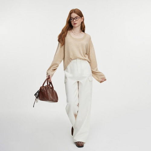 WD_High waist cargo pants_2color