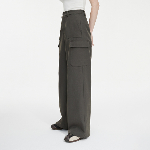 WD_High waist cargo pants_2color