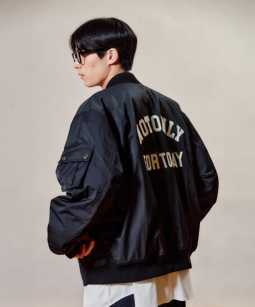 Padded MA-1 куртка [Black]