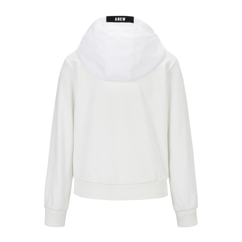 W LOGO PATTERN ANORAK L/TS_OW