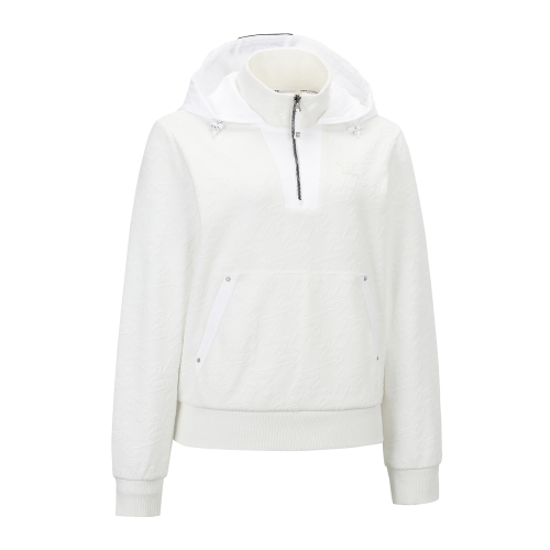 W LOGO PATTERN ANORAK L/TS_OW