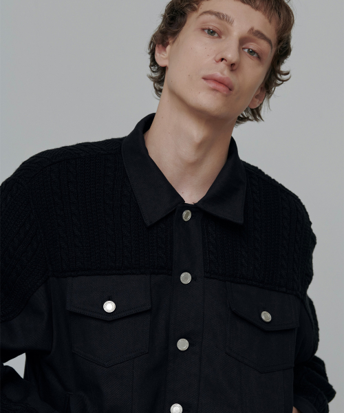 Zinnia Mix Jacket-Black(RENEWAL)