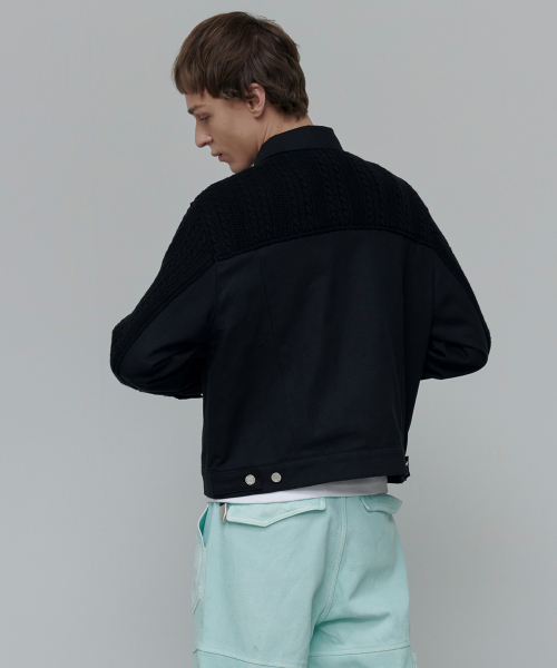 Zinnia Mix Jacket-Black(RENEWAL)