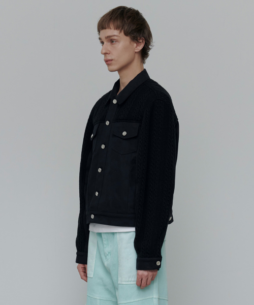 Zinnia Mix Jacket-Black(RENEWAL)