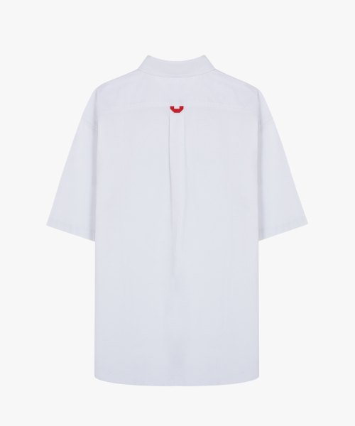 Классическая хлопковая рубашка оксфорд GEE245-103 White