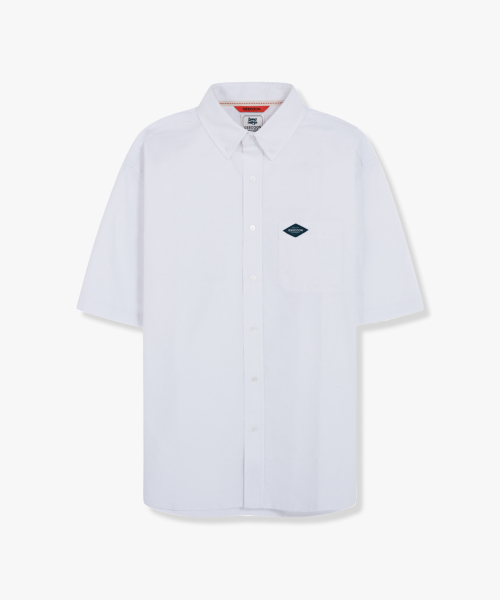 Классическая хлопковая рубашка оксфорд GEE245-103 White
